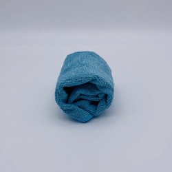 Blue buffing cloth